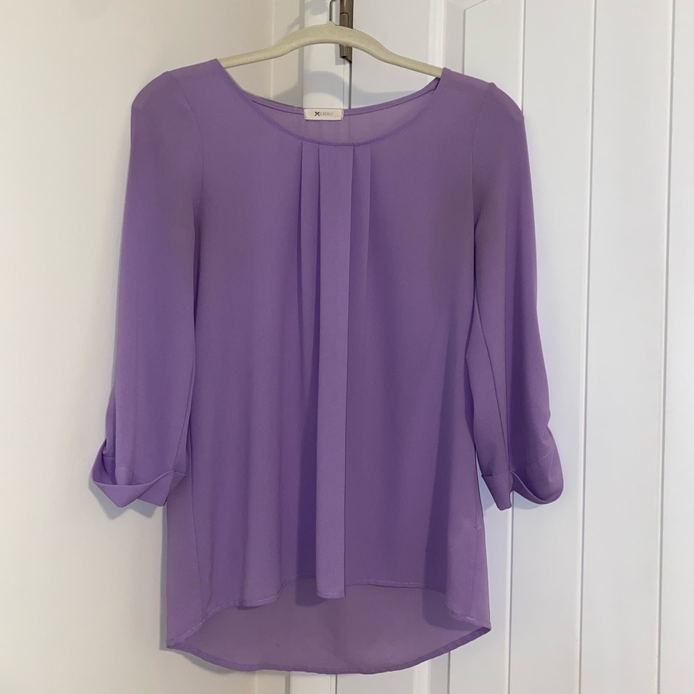 Lilac Colored Blouse